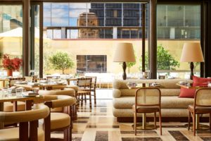 The Dining Room & Terrace at Shell House Sydney