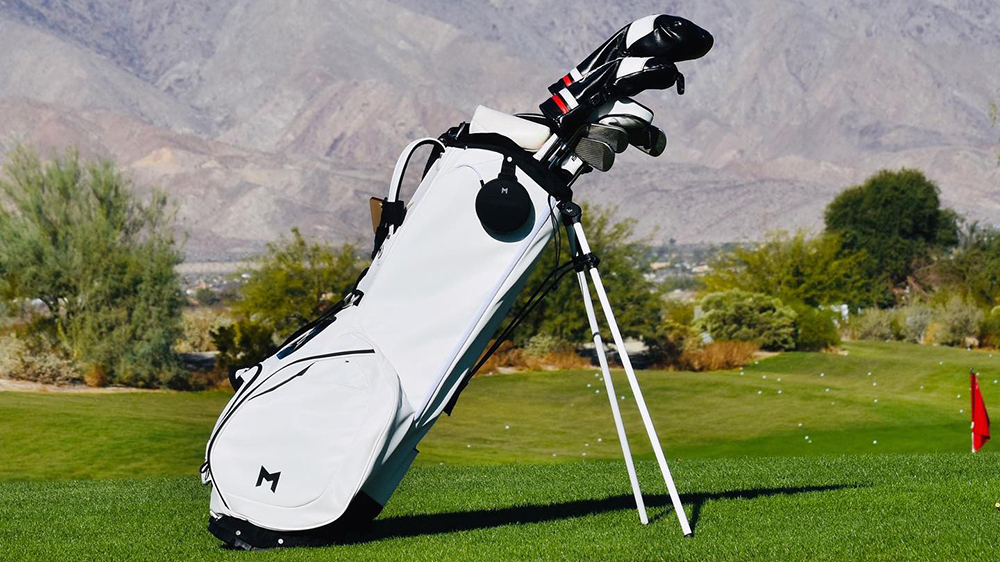 The Solar-Powered Golf Bag With A Built-In Speaker & Icey Cold Beer Pouch