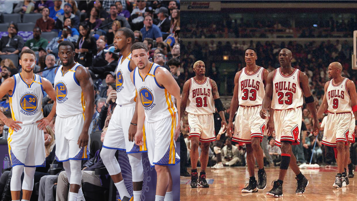 1996 Bulls 2017 Warriors