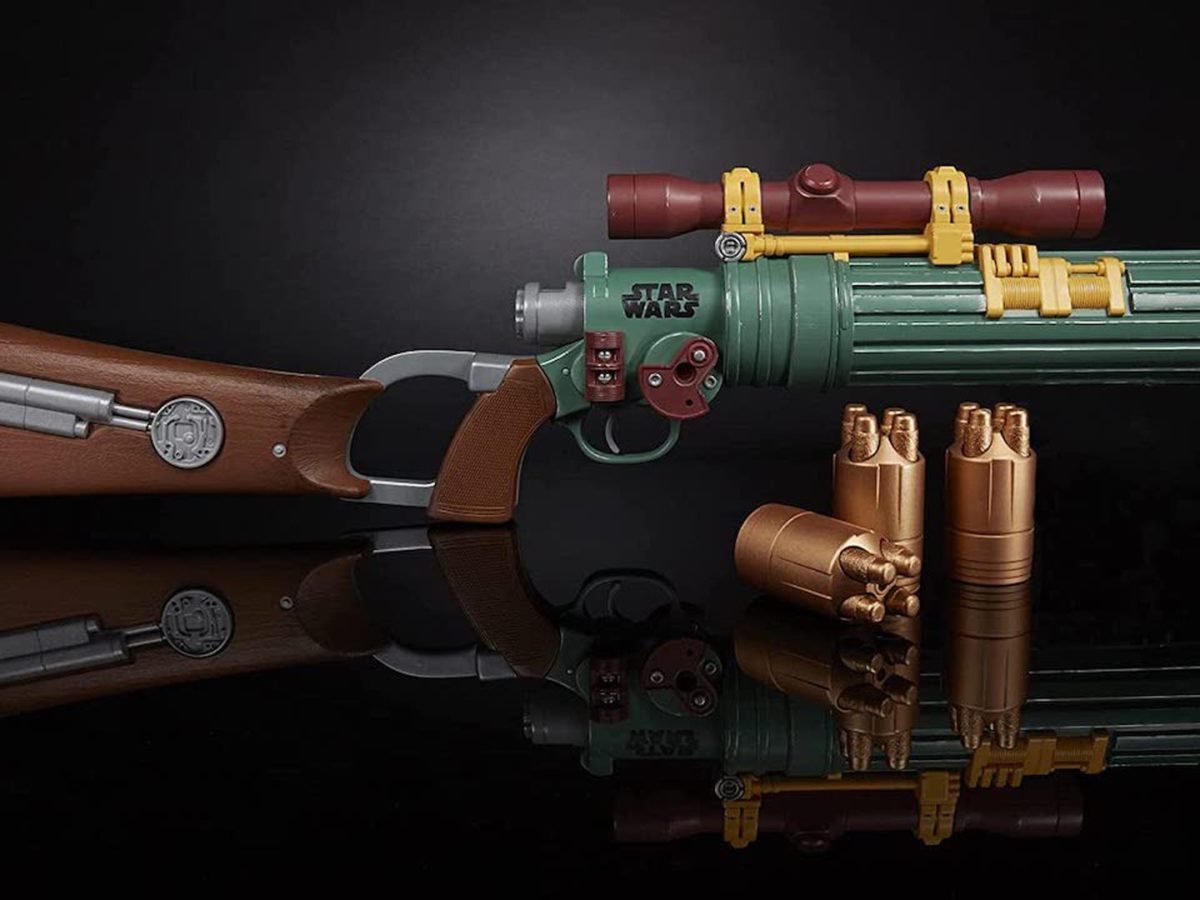 Dominate The Galaxy With A NERF Boba Fett EE-3 Blaster Rifle