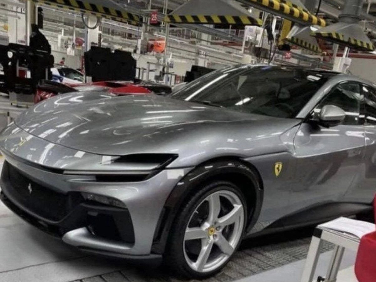 Ferrari Purosangue Leaked Photos Of Marques First SUV Surface