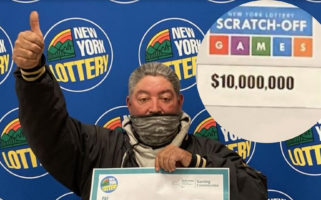 Juan Hernandez Lottery New York Long Island Scratch Off Twice