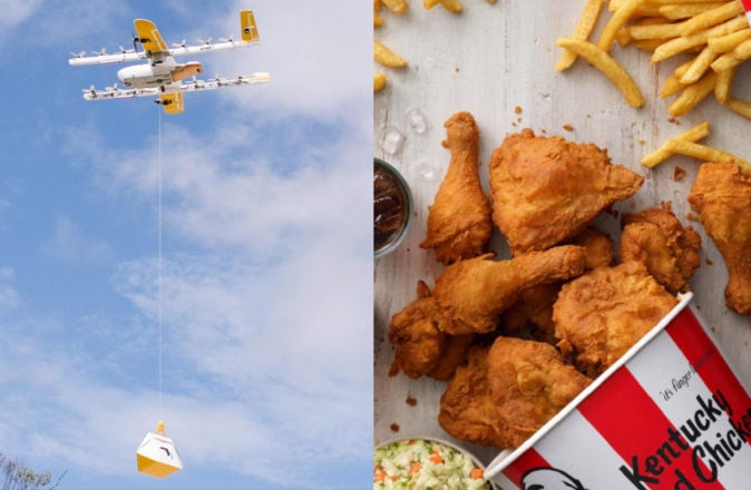 KFC Drones Australia