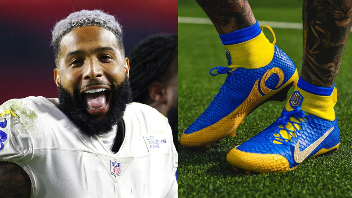 The Shoe Surgeon Operates on Odell Beckham Jr.'s Super Bowl Cleats -  Boardroom