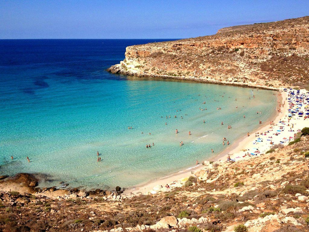 spiaggia del conigil