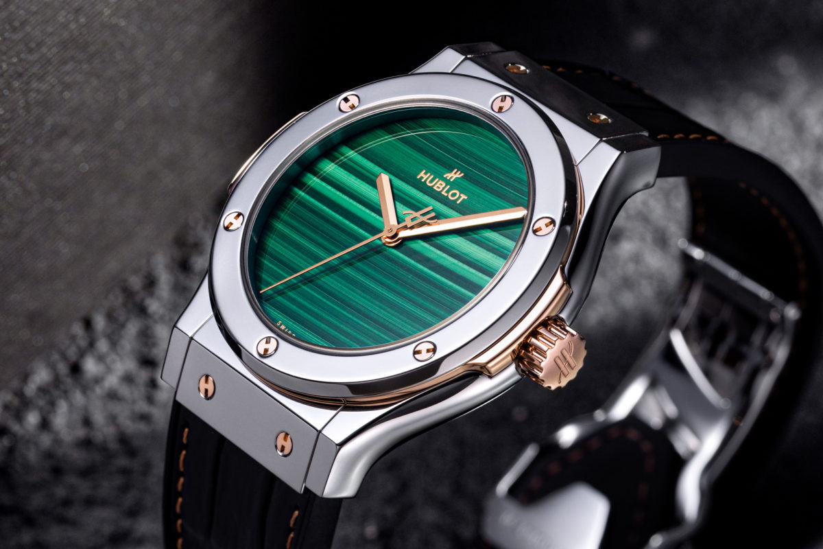 The Hublot Classic Fusion Elements Collection Has Stone Dials To Die For