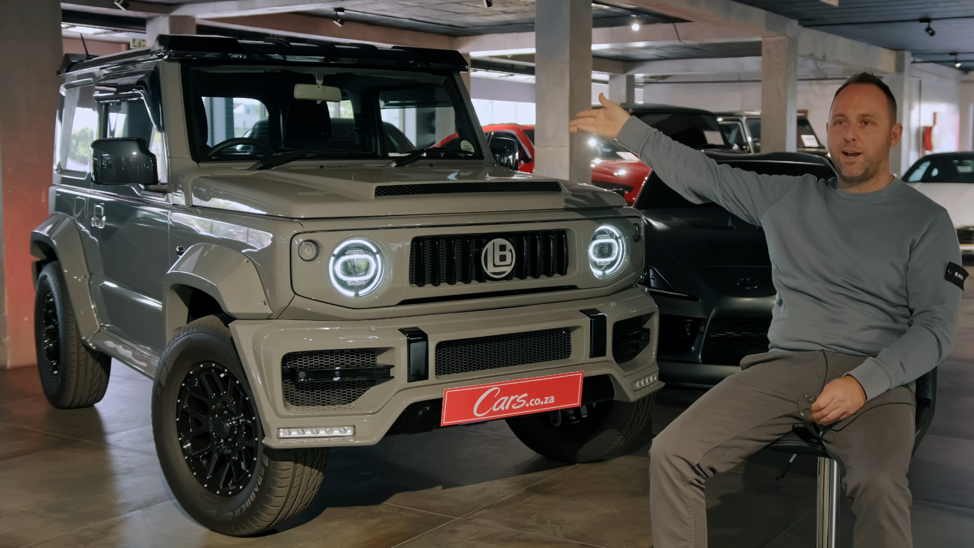 Here's Liberty Walk's Suzuki Jimny Mini G-Class Next To The