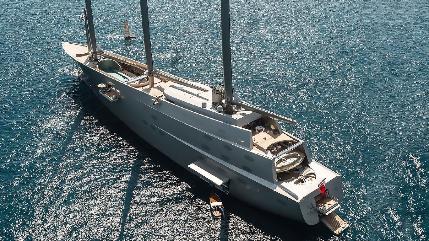 sailing yacht a confiscated