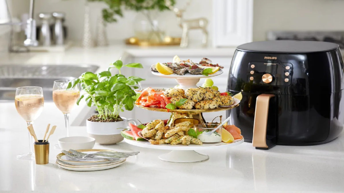 Air fryer recipes range from whole chicken to onion rings and cakes.