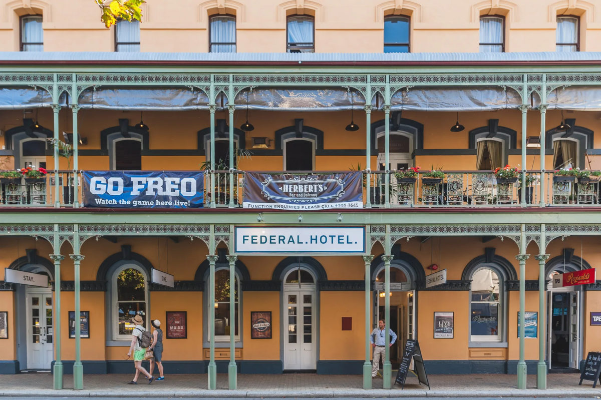 federal hotel fremantle