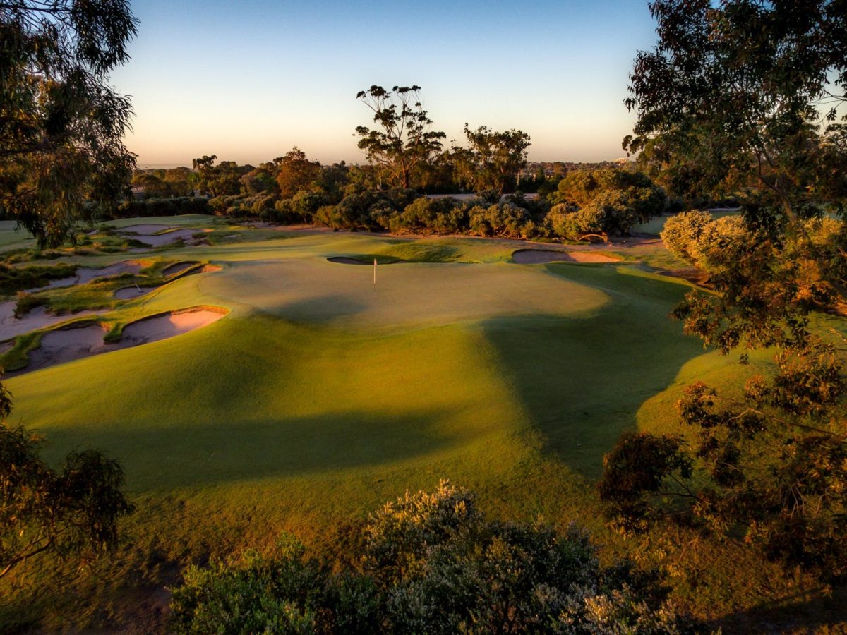 best golf courses australia - kingston