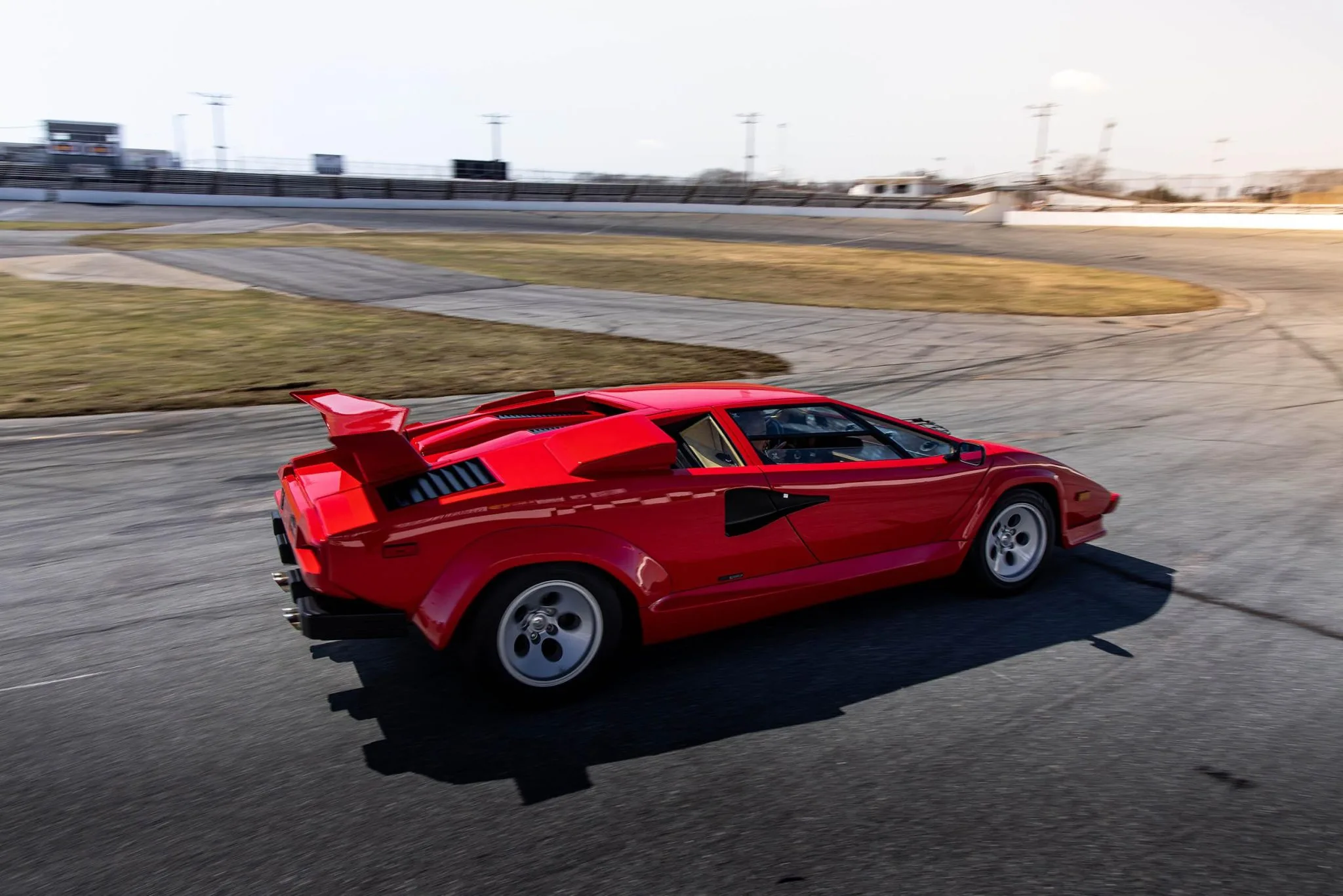 Rare Lamborghini Countach Hits The Auction Block With Just 7,000km On The Dash