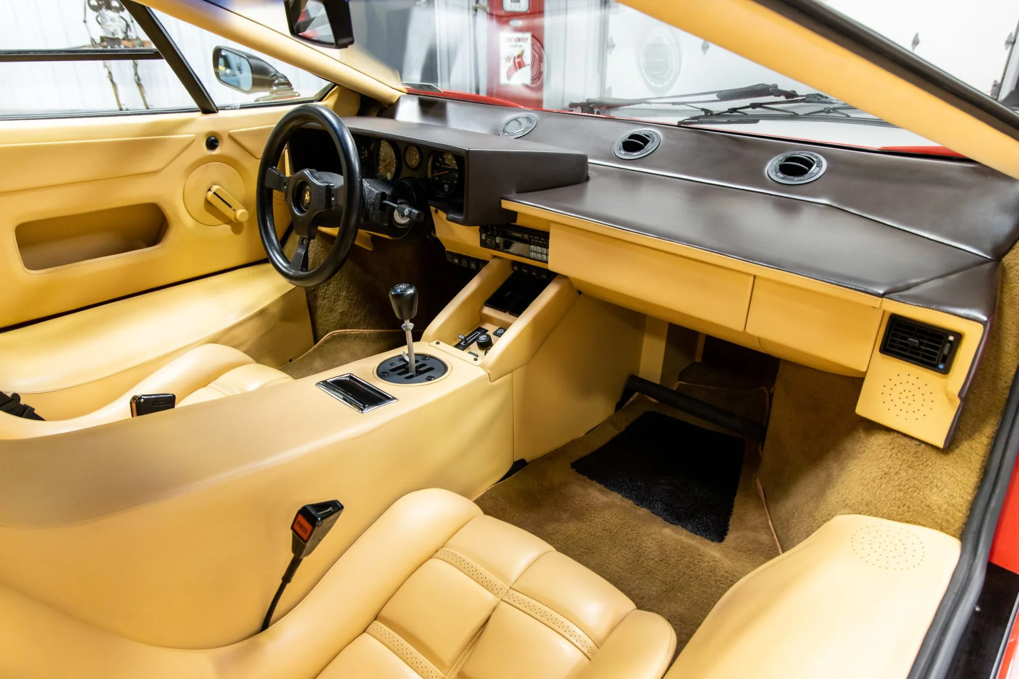 Rare Lamborghini Countach Hits The Auction Block With Just 7,000km On The Dash