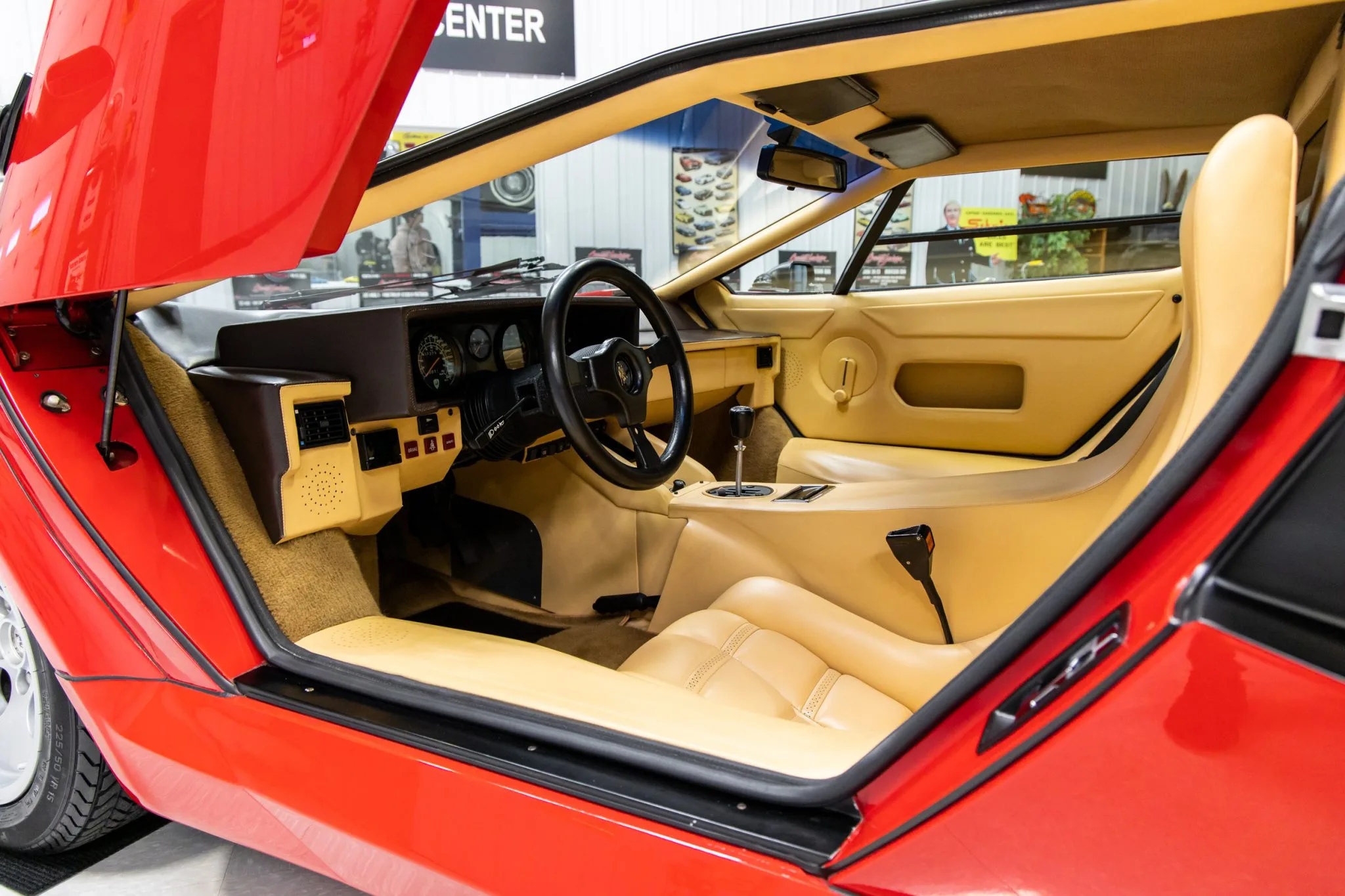 Rare Lamborghini Countach Hits The Auction Block With Just 7,000km On The Dash