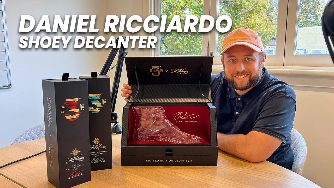 Daniel Ricciardo Drops New DR3 x St Hugo Wine With Special Decanter