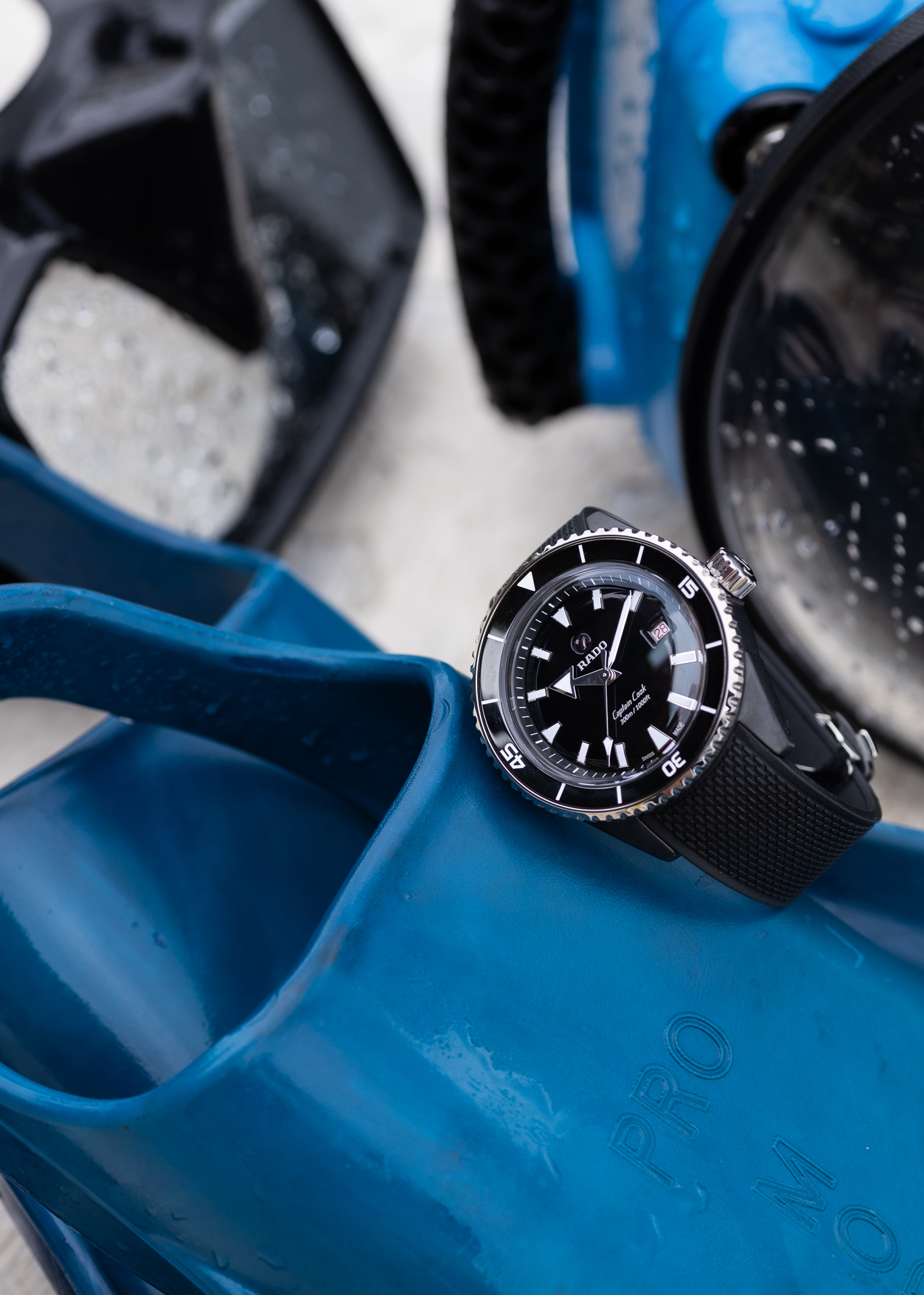 Rado’s Captain Cook HTC Diver Thrives On The Wrist Of Underwater Photographer Piers Haskard