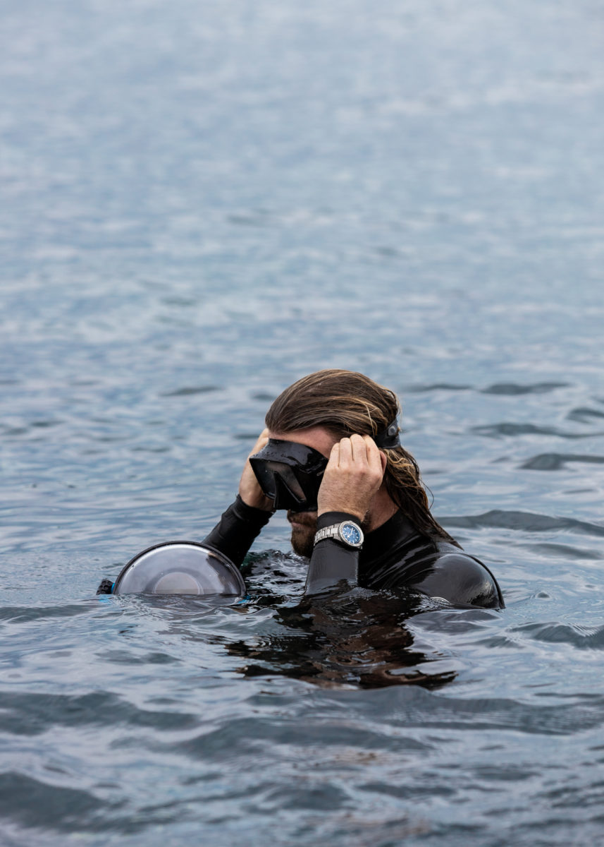 Rado’s Captain Cook HTC Diver Thrives On The Wrist Of Underwater Photographer Piers Haskard