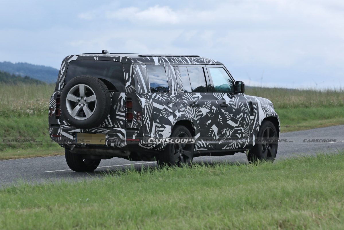 A Hulking Eight-Seat Land Rover Defender 130 Debuts This Month