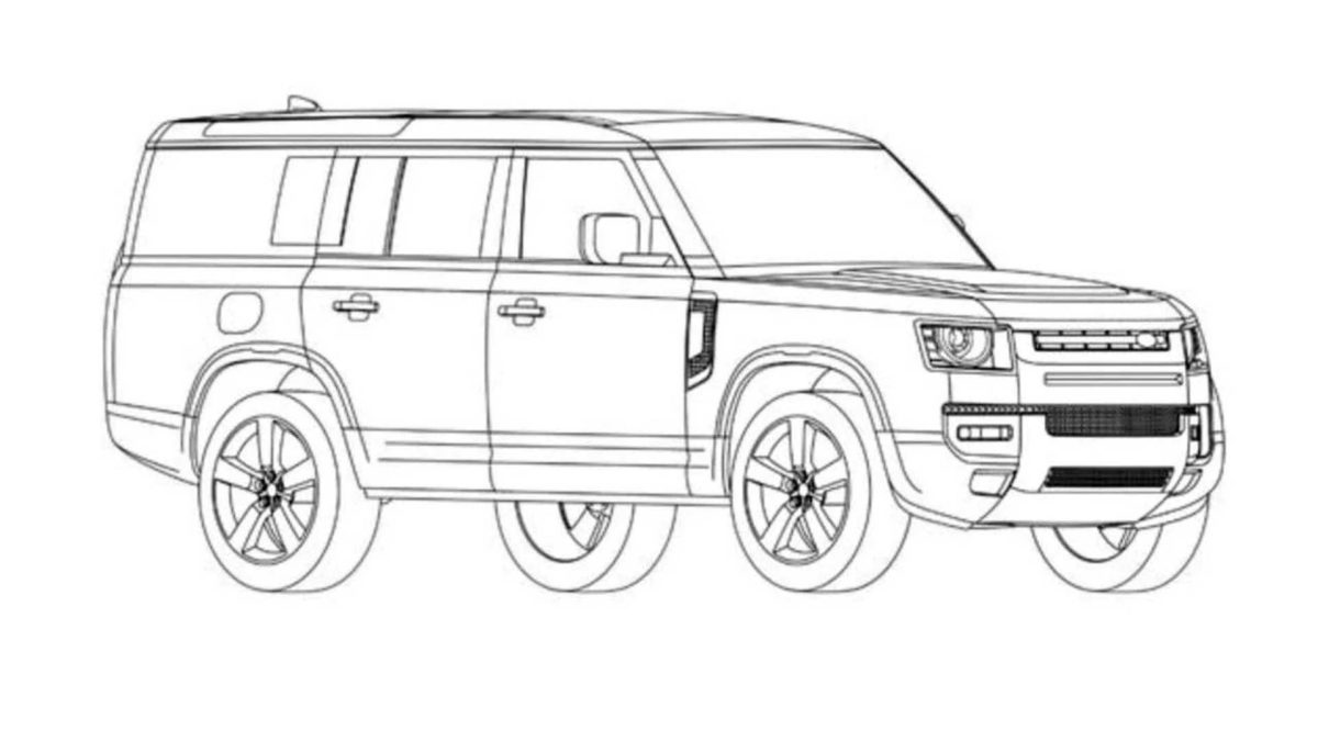 A Hulking Eight-Seat Land Rover Defender 130 Debuts This Month