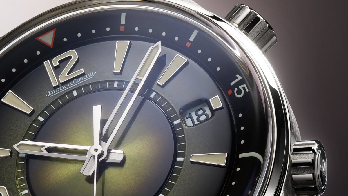 The Jaeger-LeCoultre Polaris Date Is Green, But It Might As Well Be Gold