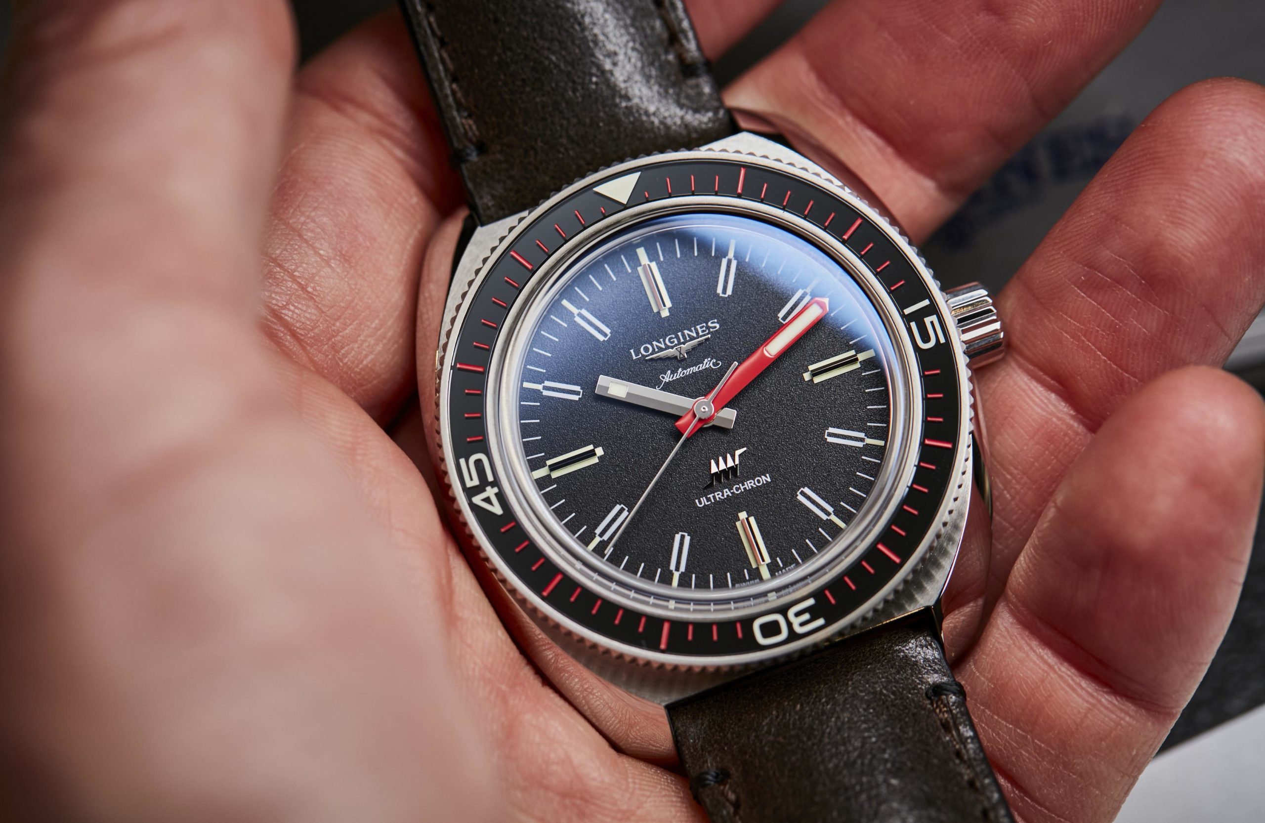 Longines Ultra-Chron Is A Vintage-Inspired Dive Watch With A Difference