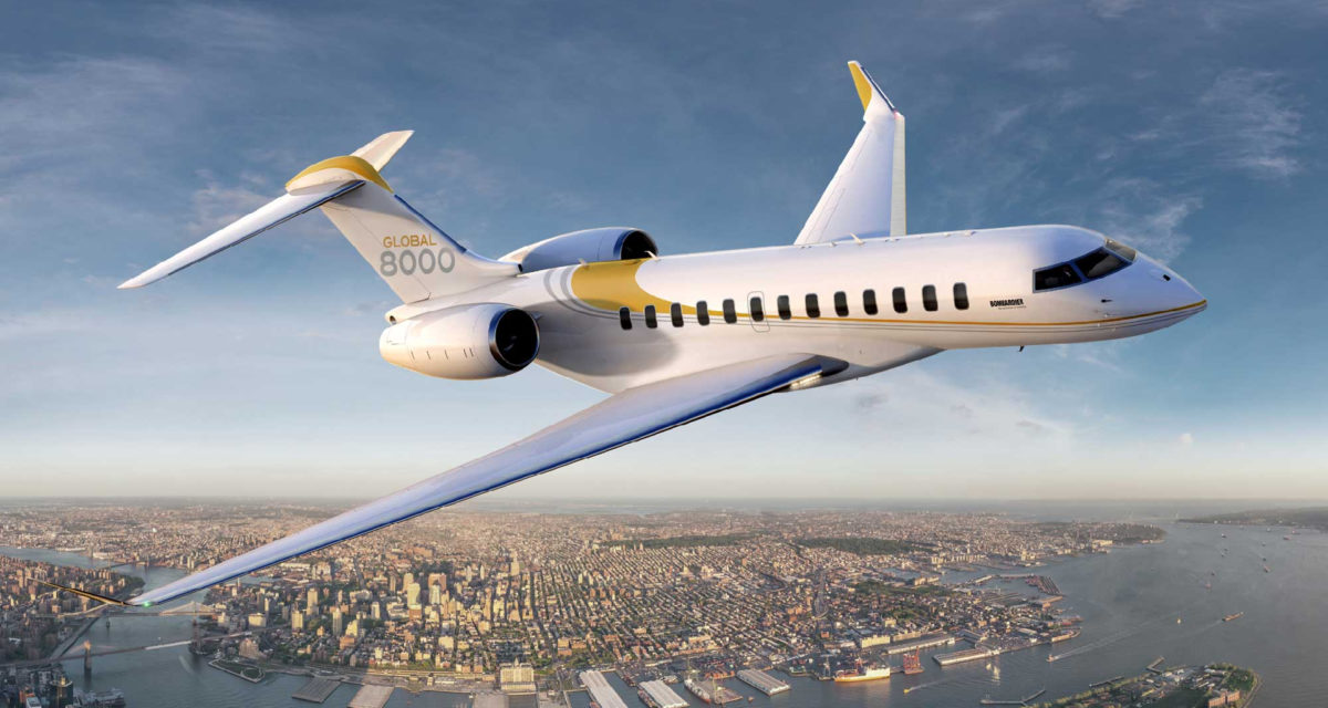 Bombardier Global 8000 - World's Fastest Business Jet Long Range