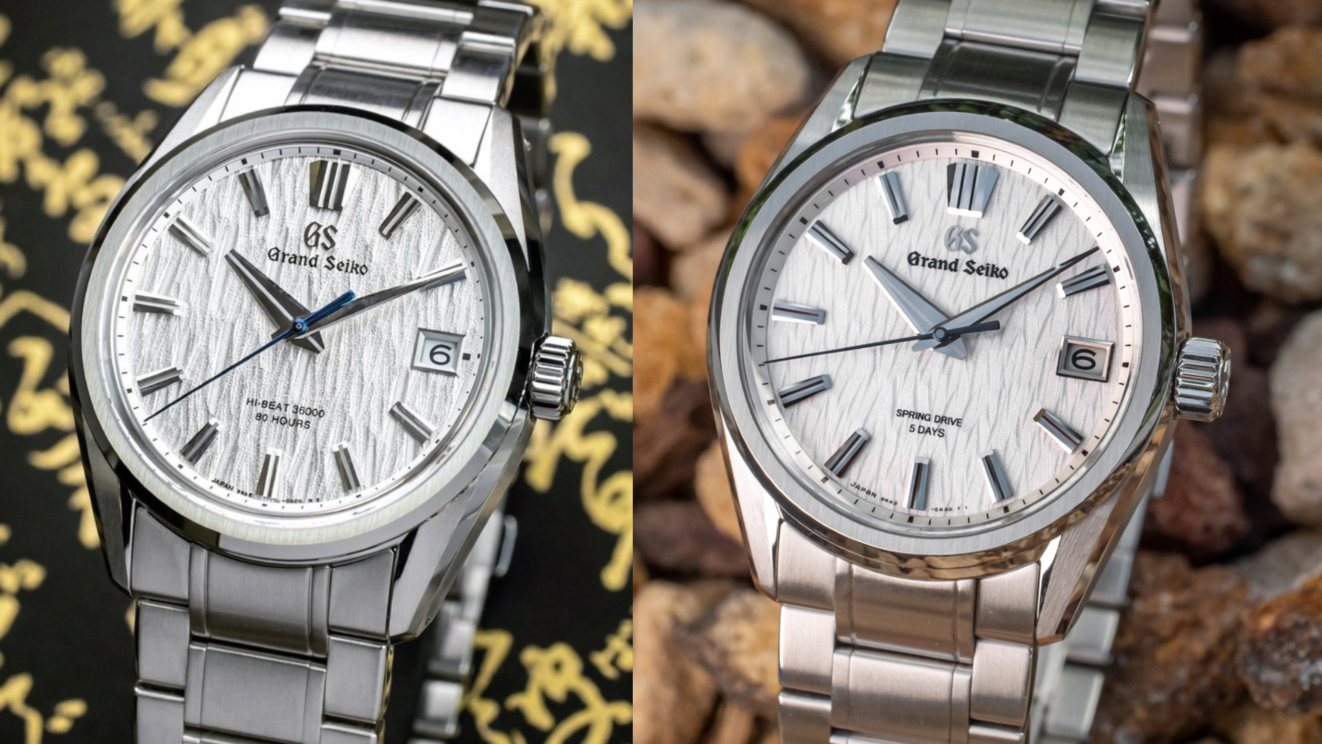 Tree Changes: Grand Seiko SLGH005 vs. Grand Seiko SLGA009