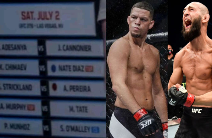 UFC 276 Fight Card Leaked