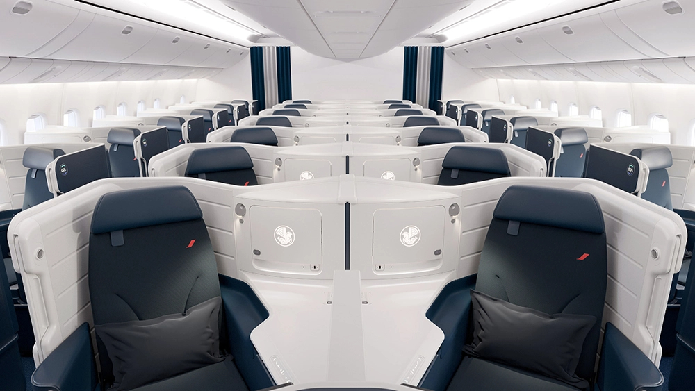 La nouvelle classe affaires d'Air France verra chacun des 48 sièges venir avec ses propres portes coulissantes