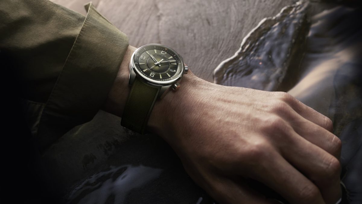 The Jaeger-LeCoultre Polaris Date Is Green, But It Might As Well Be Gold
