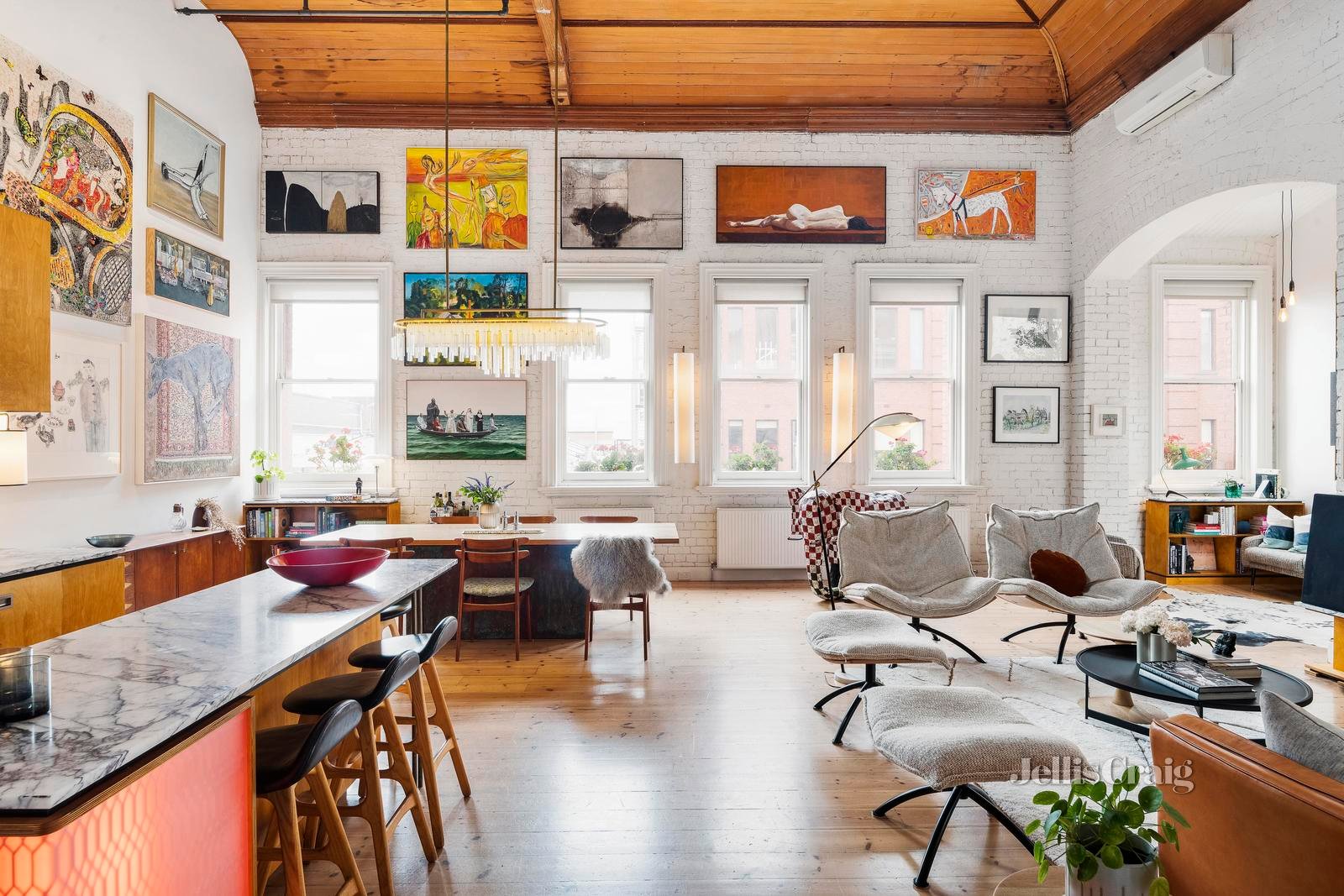 This New York-Style Loft Apartment Is Quintessential Collingwood Cool