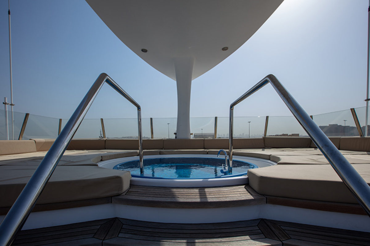 Dubawi: The 328-Foot Megayacht With Its Very Own Nightclub & Hospital