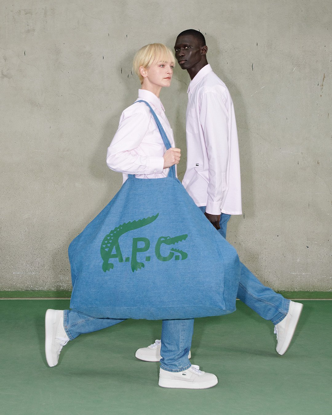 Lacoste Teams Up With A.P.C. For An All-French Collection Of Fresh &#8216;Fits