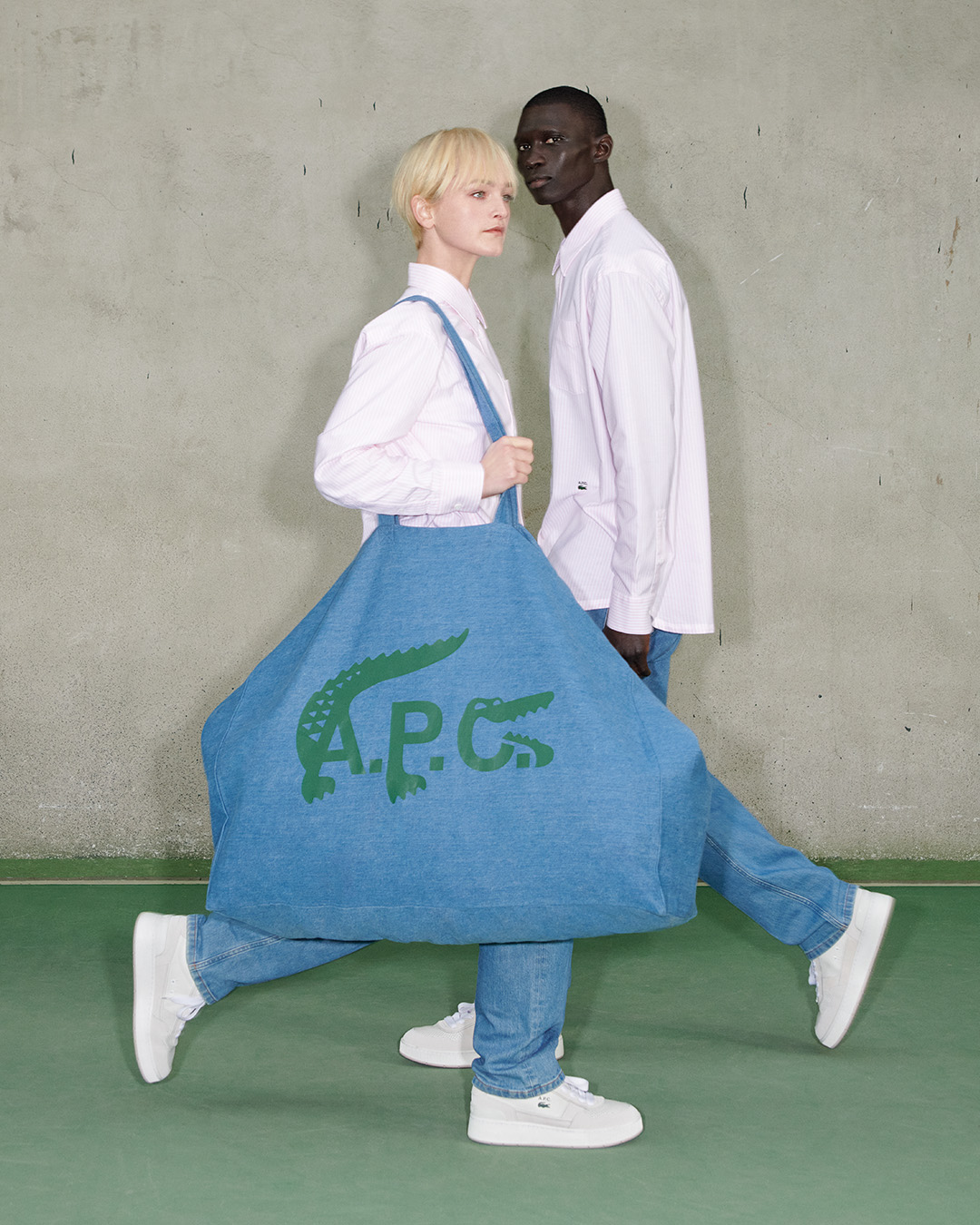 Lacoste Teams Up With A.P.C. For An All-French Collection Of Fresh ‘Fits