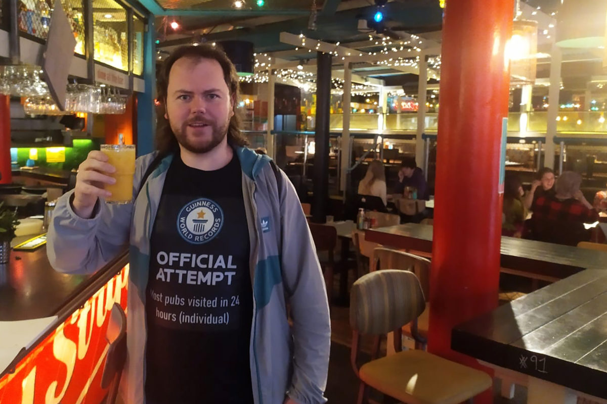 Gareth Murphy - Guinness World Record Most Pubs Visited