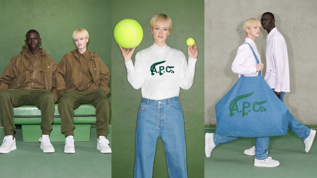 Lacoste Teams Up With A.P.C. For An All-French Collection Of Fresh ‘Fits