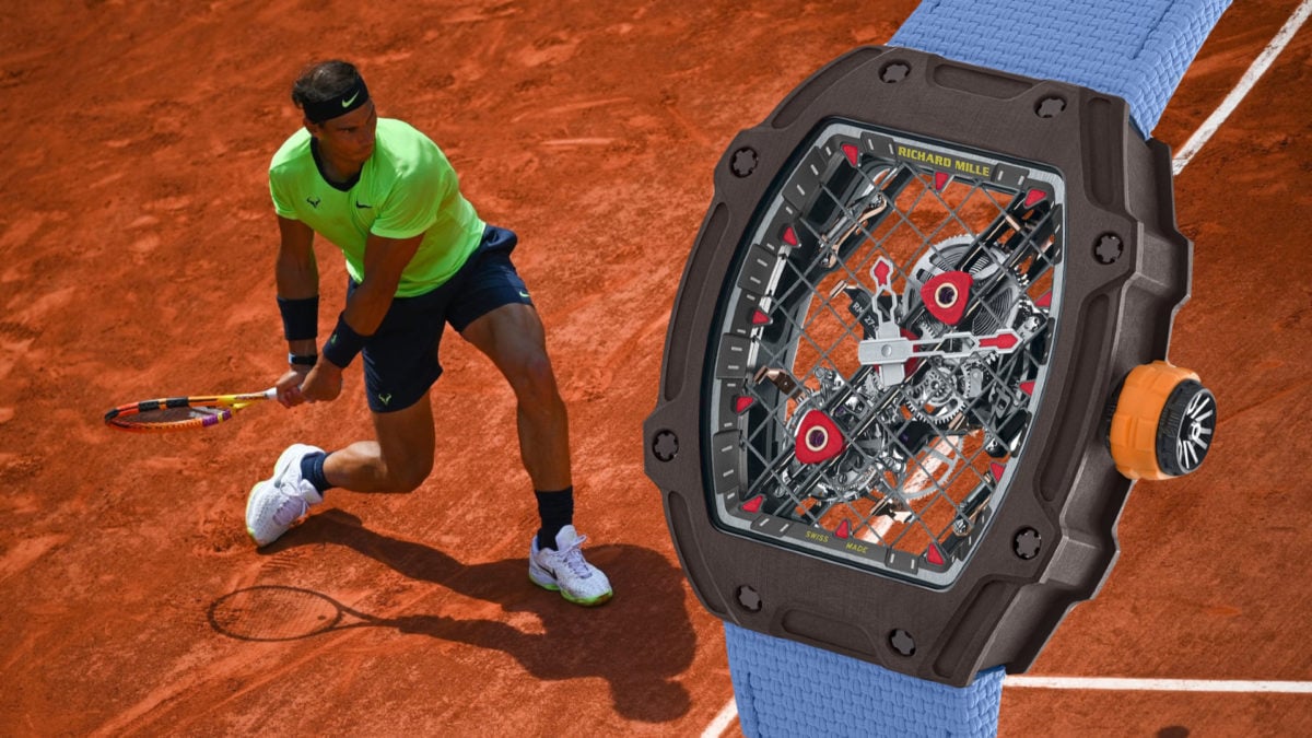 Rafael Nadal Just Won His 14th French Open Title Wearing A Richard Mille RM 27-04 Worth $3.5 Million