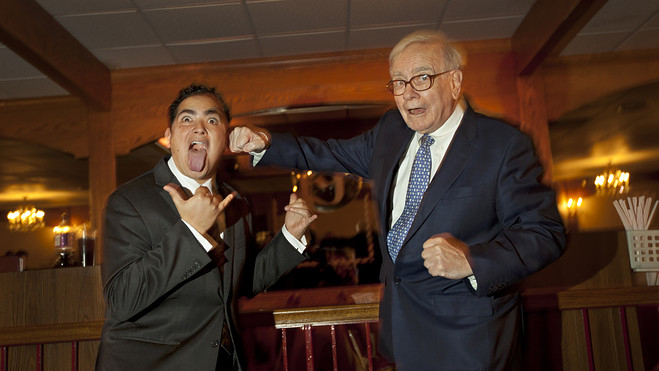 Warren Buffett power lunch