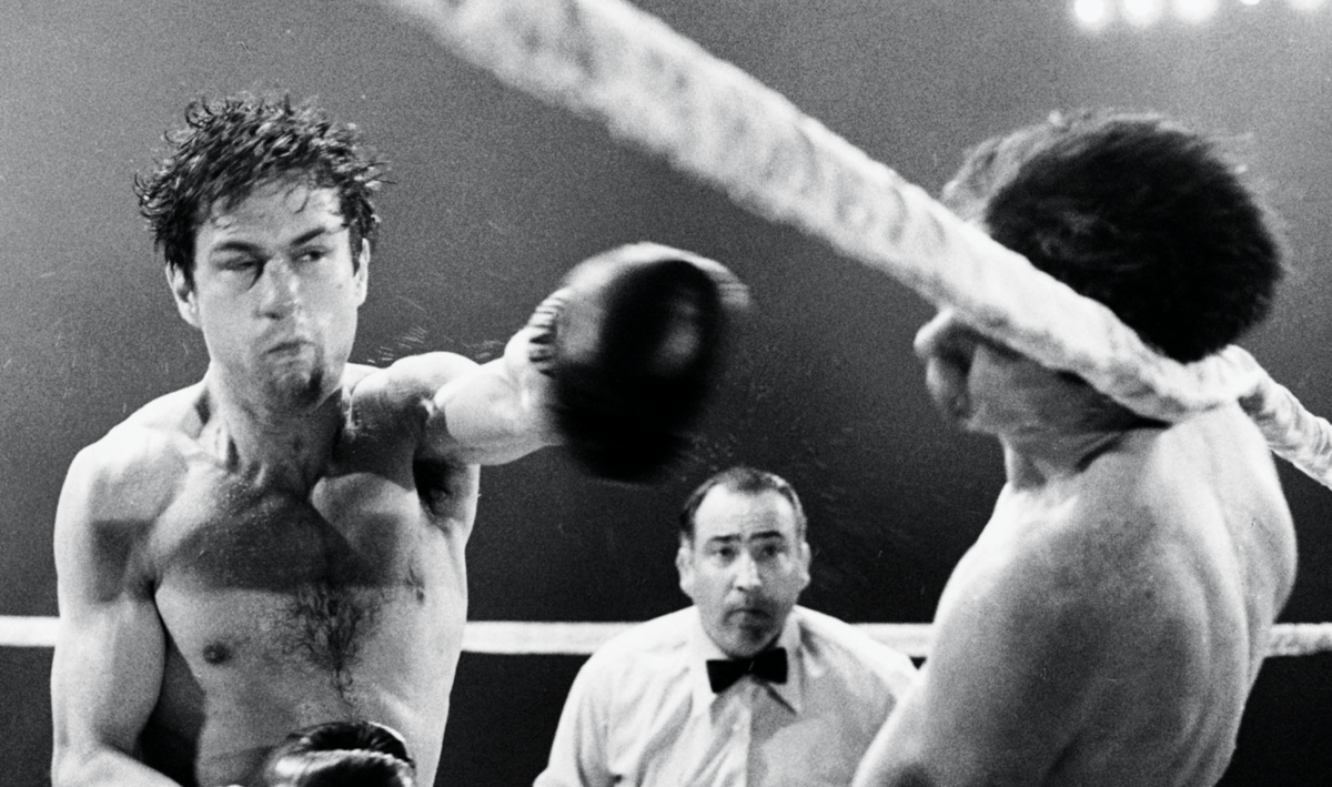'Raging Bull' clocks in on our list of the best sports movies ever made.