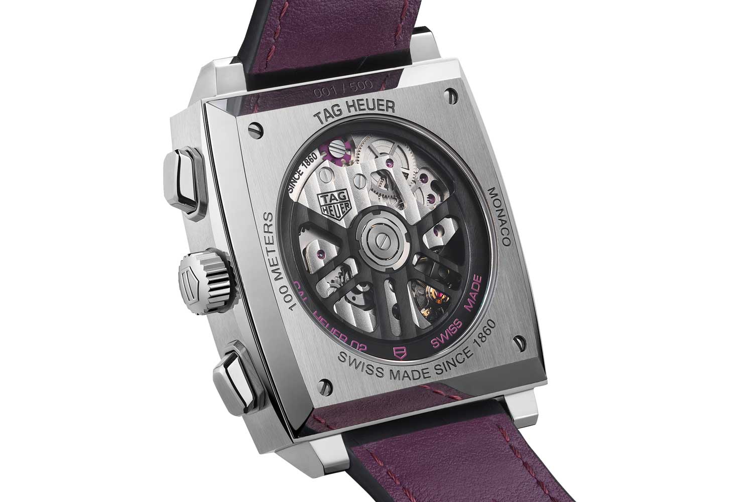 Forget Tiffany Blue, TAG Heuer Just Dropped A Monaco With A Purple Dial