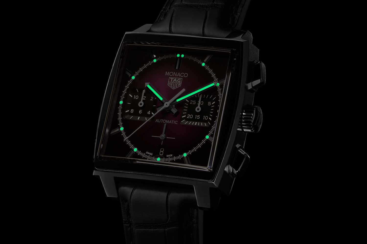 Forget Tiffany Blue, TAG Heuer Just Dropped A Monaco With A Purple Dial