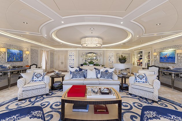 yacht viva interior