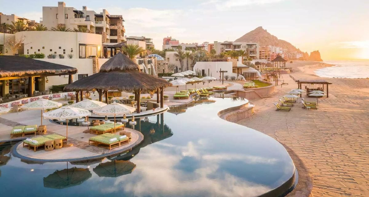 Waldorf Astoria in Los Cabos is one of the best hotels in the world.