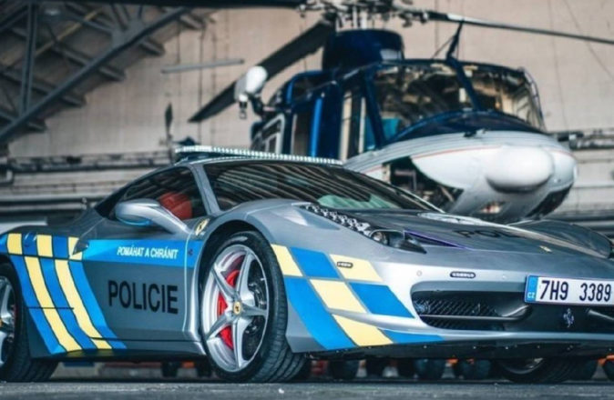 Czech Police Ferrari 458 Italia