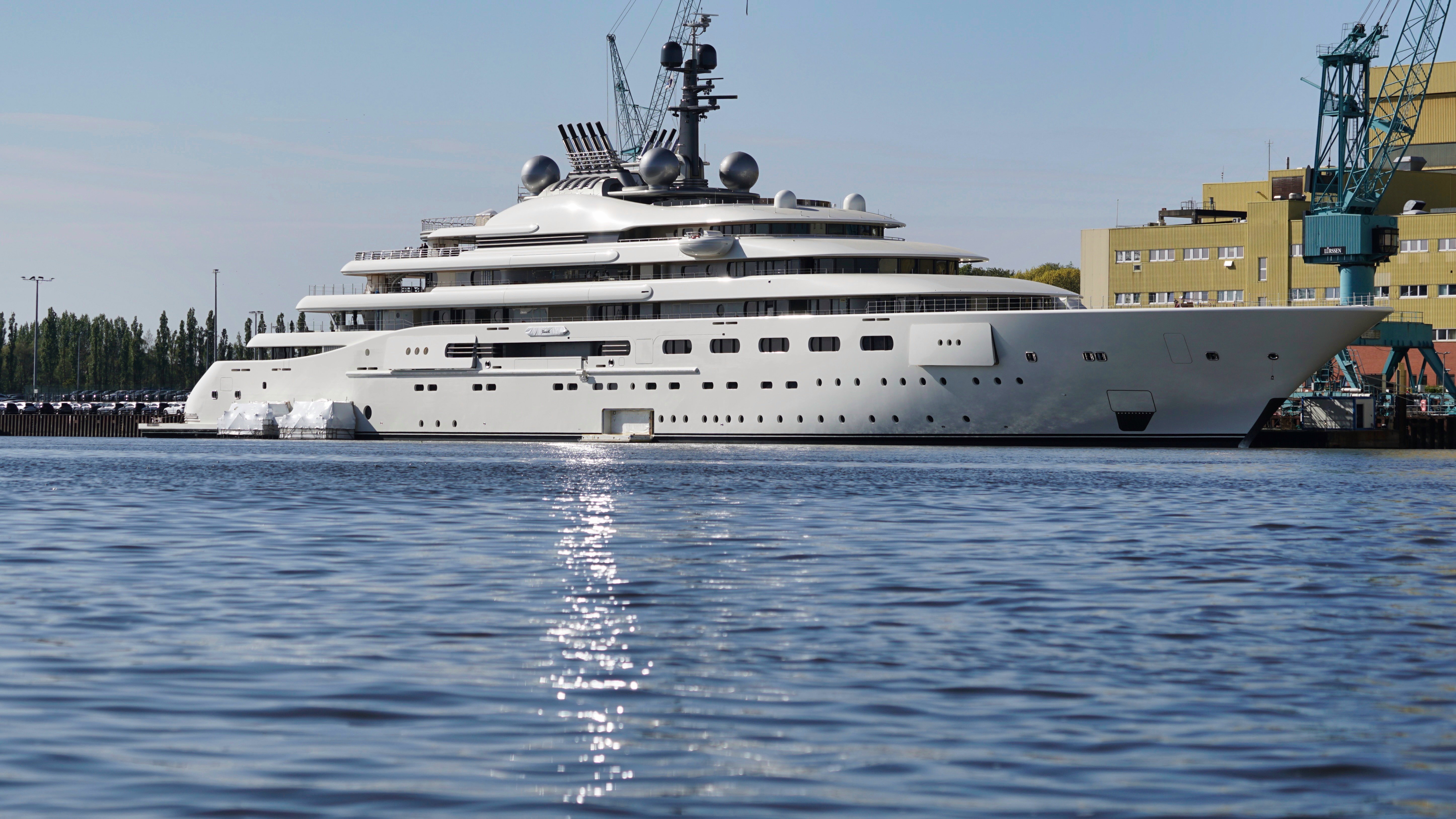 The 525-Foot Lürssen Superyacht ‘Blue’ Is The Fifth Largest Ever Made