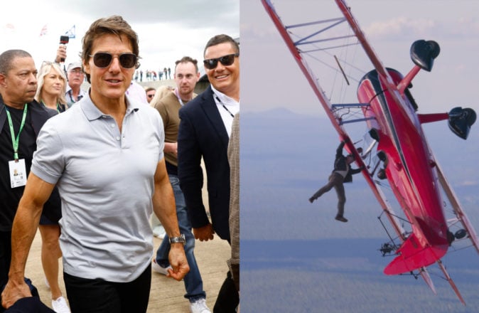 Tom Cruise Plane Stunt Mission Impossible Dead Reckoming Dangle 60th Birthday