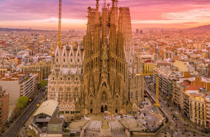 Barcelona is one of many cities in Spain that will benefit from free train travel in 2022.