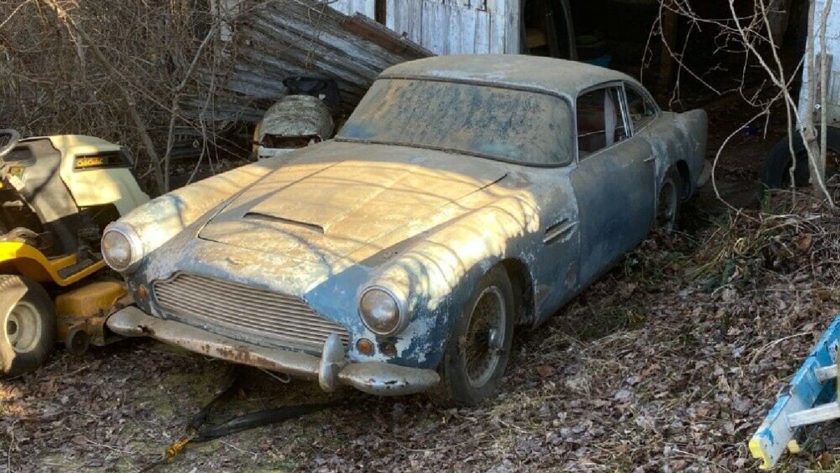 1962 Aston Martin DB4 Barn Find eBay