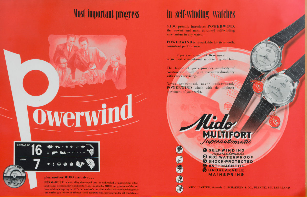 The Mido Multifort Powerwind Chronometer is a return to the golden age of watchmaking