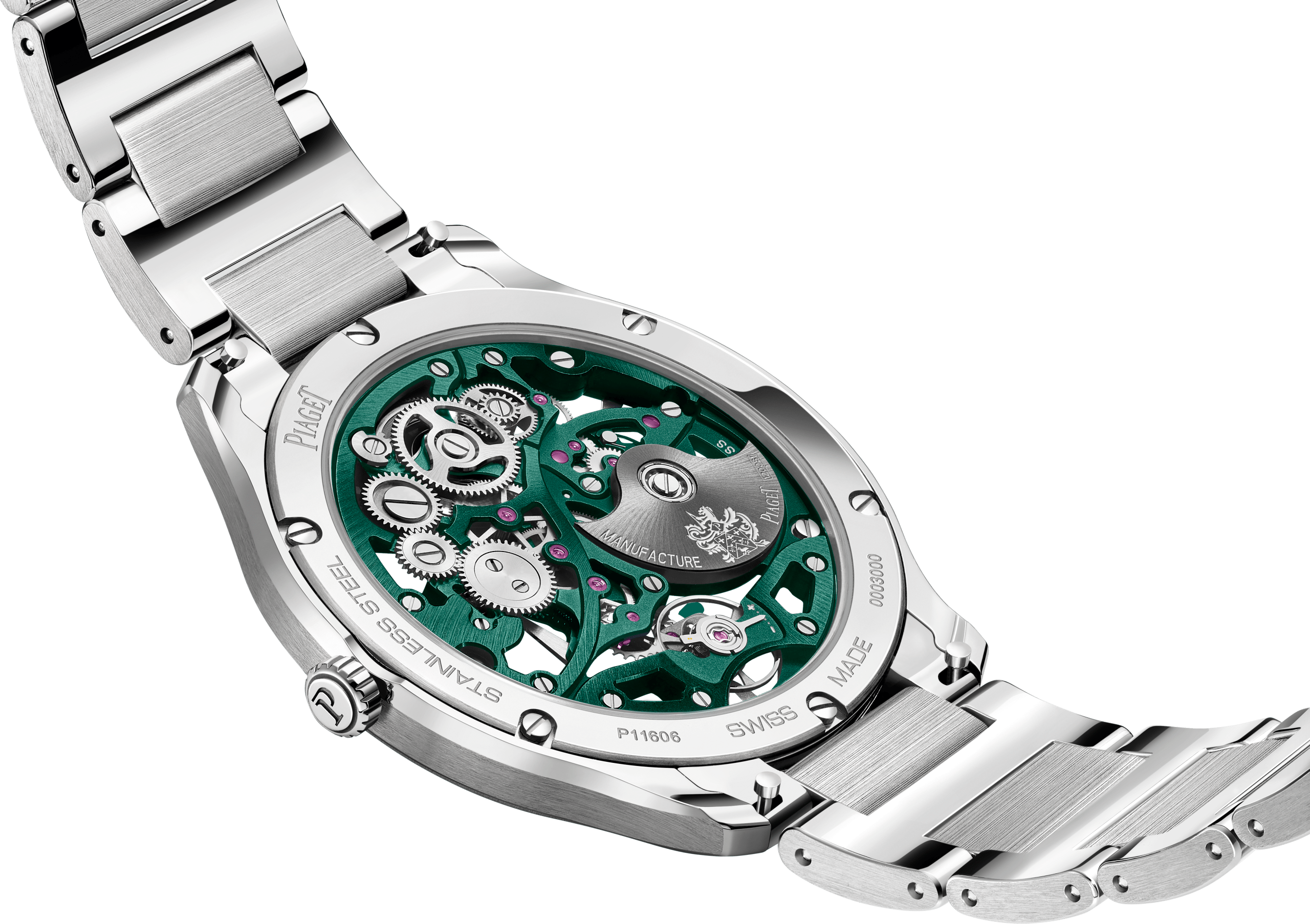 Piaget Just Dropped A Green Polo Skeleton And Date Inspired By Nature